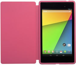 Asus Flip Cover Σιλικόνης (Universal 7") Ροζ