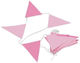 Paper Bunting 3x5cm 2m Pink