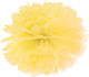 Pom Pom Pufos Galben 25cm 1buc