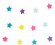 Garland 17 Stars 3m Multicolored