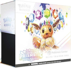 Pokemon Tcg Скарлет и Виолет - призматични еволюции Pokémon Center Elite Trainer Box Pokemon Tcg Скарлет и Виолет - призматични еволюции Pokémon Center Elite Trainer Box