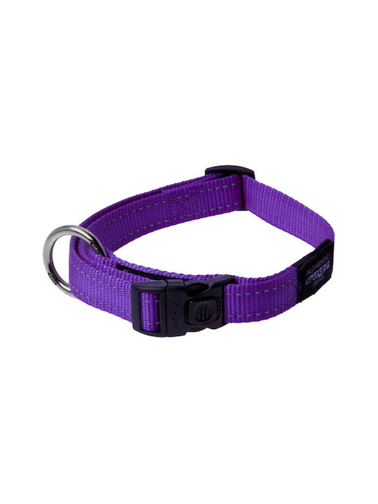 Rogz Περιλαίμιο Σκύλου Utility Μωβ Medium 26-40cm