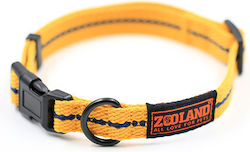 Zooland Περιλαίμιο Cotton Webbing Κίτρινο L 2.5x38-60cm