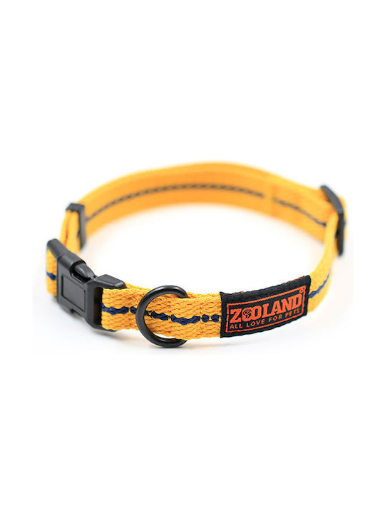 Zooland Collar Cotton Webbing Yellow M 2x33-50cm