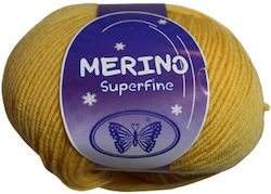 Petalouda Merino Superfine Din Lână Galben 158m...