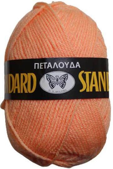 Knitting Yarn Standard Col 132 Salmon 100% Acrylic 50g 133m 1pc