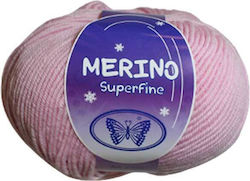 Petalouda Merino Superfine Din Lână Roz 158m 50gr