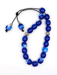 Athinodorou Handmade Sorgenperlen Blau