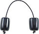 Begleri with 2 Beads Fidget Black 2.9cm