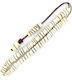 Kompologadiko Graven Camel Bone Worry Beads with 21 Beads White