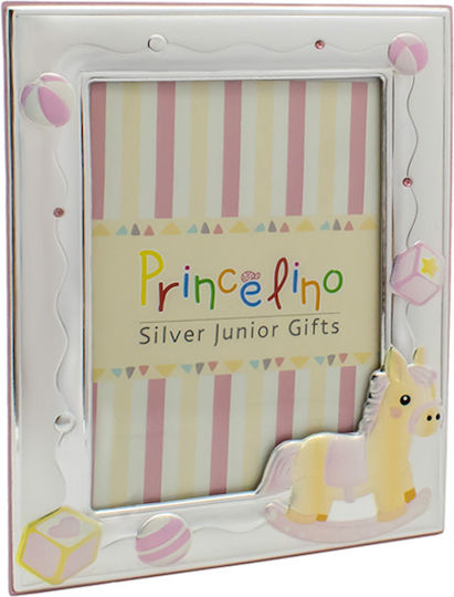 Prince Silvero Παιδική Κορνίζα Ασημένια