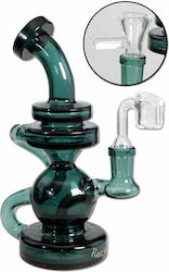 Γυάλινο Herb Oil Bong Blaze Recycle Diffuser 19cm