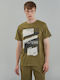 T-shirt Khaki