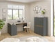 Epipla1.gr Elbsori 150 Office Set 3 Pieces Dark...
