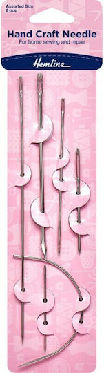 Set of Repair Needles 6pcs Hemline 215.6