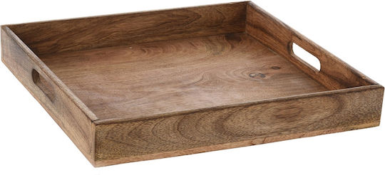 Koopman Ξύλινος Δίσκος Σερβιρίσματος 30x30x5cm