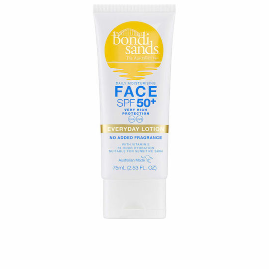 Bondi Sands Face Spf50+ Fragrance Free Face Lotion 75 Ml