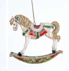 Little Horse Ornament Made of Red Polyresin 8cm Little Horse Ornament Made of Red Polyresin 8cm