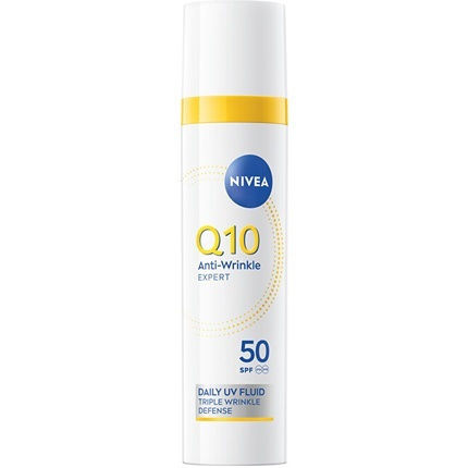 Nivea Daily Facial Fluid Spf 50 Q10 Anti-wrinkle Expert 40 Ml