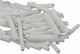 Jute Sticks 10cm 250g White