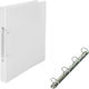 Папка от PP с 4 ринга 23x32x2.3см 12 броя бели ...