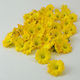 Set of 60 Decorative Yellow Flowers 4cm 086.002.0023.14