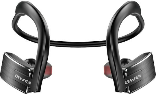 Awei E1BL In-Ear Bluetooth-Freisprecheinrichtung Kopfhörer mit Schweißresistenz Schwarz