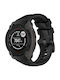 Techsuit Armband Silikon Schwarz (Garmin Instinct)