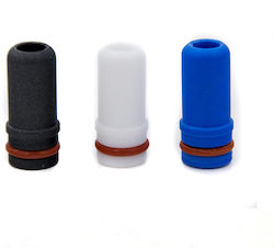 Drip Tip Teflon Long Slim White