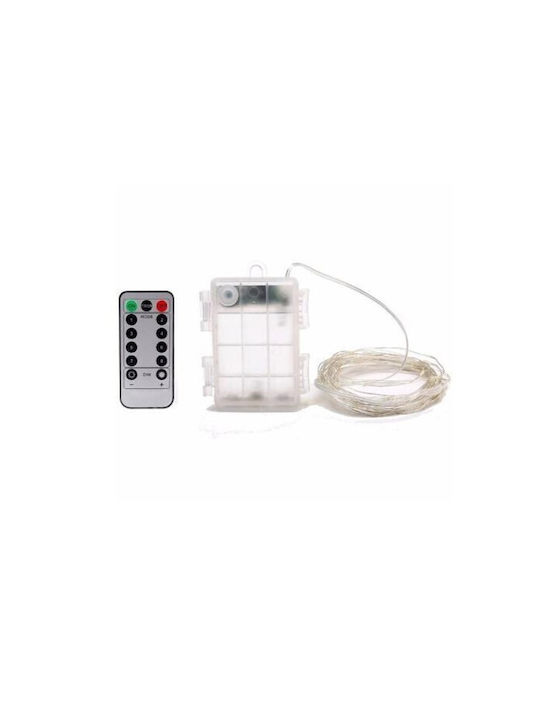 Weihnachtsbeleuchtung 10 Meter 100 LEDs Batteri...