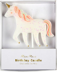 Κεράκι Unicorn Meri Meri 1 Τεμ