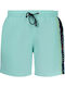 Herren Badebekleidung Shorts Sky Blue mit Mustern