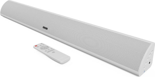 Majority Snowdon II Soundbar 2.1 Bluetooth 120W mit Fernbedienung Weiß