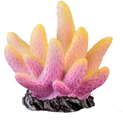 Aquariumdekoration Koralle Lila Gelb 4,1x3,8cm Aquariumdekoration Koralle Lila Gelb 4,1x3,8cm