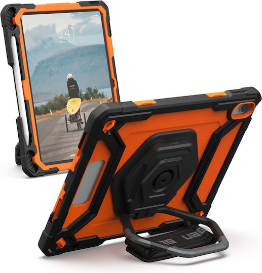 UAG Plasma Flip Cover Rotating Durable Orange Apple iPad 10.9 2022 Apple iPad 11 2025