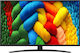 LG Smart Τηλεόραση 43" 4K UHD LED NanoCell AI NANO81 HDR (2025) 43NANO81A6A