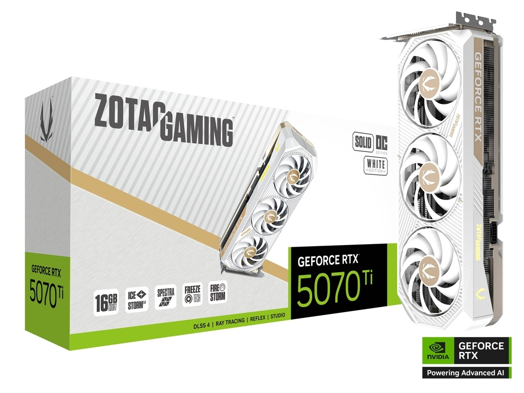 Zotac GeForce RTX 5070 Ti 16GB GDDR7 Κάρτα Γραφικών