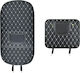 Protective Leather Mat Car Seat Anti-kick Organizer Black Oem