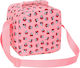 Minnie Mouse School Insulated Shoulder Bag Food Pink Minnie 20x15x20cm