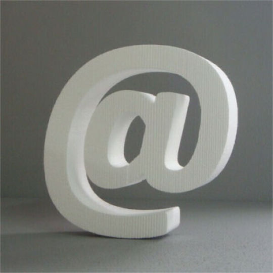 Polystyrol Enten-Symbol @ 20 x 20 x 5 cm