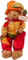 Plüschhase Frühling 60x20x8cm Orange