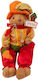 Plüschhase Frühling 60x20x8cm Orange