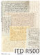 Rice Paper Itd 21x29cm Manuscripts R500