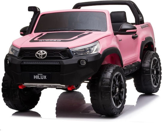 Toyota Hilux Διθέσιο με Τηλεκοντρόλ Licensed 12 Volt Ροζ