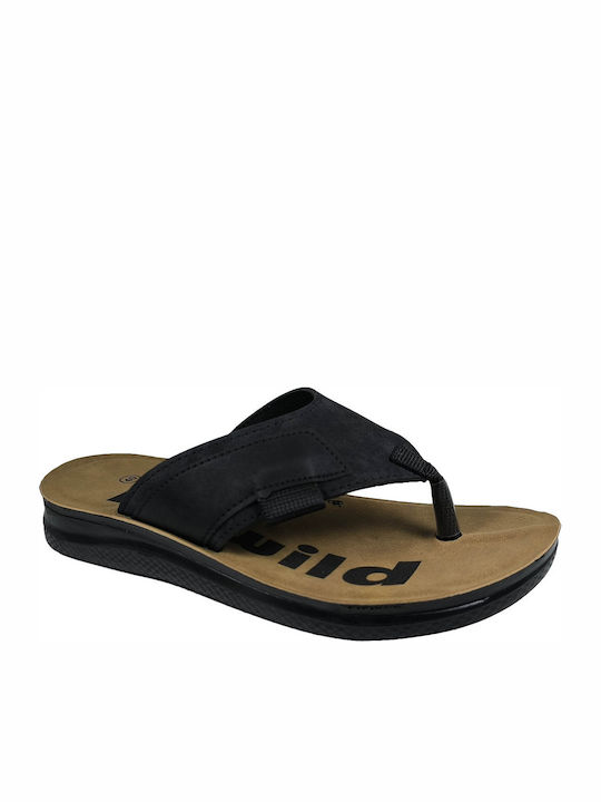 Herrensandalen in Schwarz Farbe