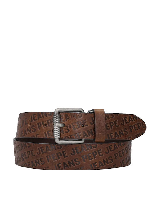 Pepe Jeans Men's Belt Brown