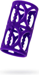 A-toys Penis Sleeve Silicone Purple 7.5 Cm