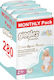 Giggles Πάνες με Αυτοκόλλητο Premium Monthly Pack No. 2 για 3-6kg 280τμχ
