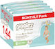 Giggles Tape Diapers Premium Monthly Pack No. 6 for 15+kg 144pcs