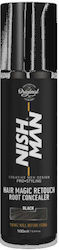 NISHMAN Spray Κάλυψης Αραίωσης Σκούρο Καστανό 100ml
